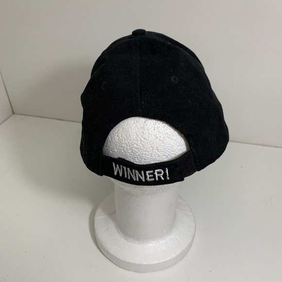 Dave & Busters Men's Hat One Size Winner Black Embroidered Adjustable Cap (9) - Picture 5 of 9
